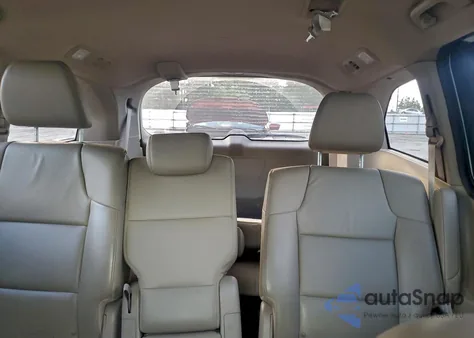 2012 Honda Odyssey Exl из США, поврежденный, VIN 5FNRL5H64CB030919